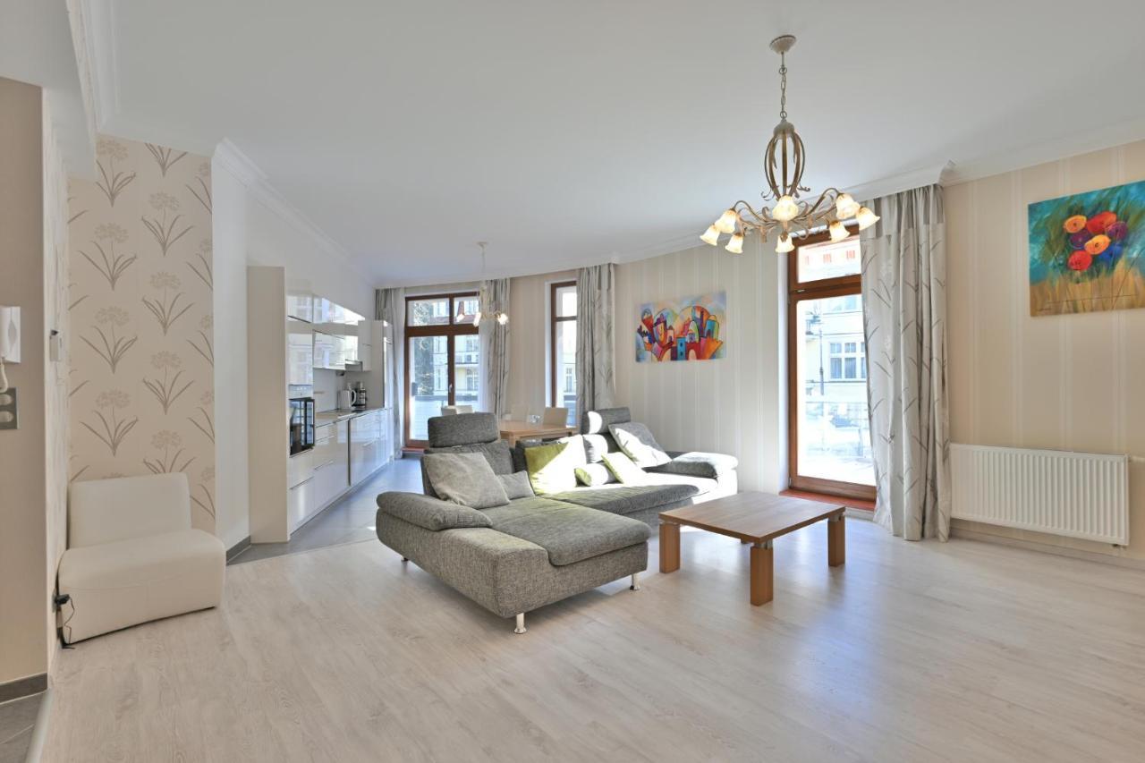 Apartmán Krizikova 4 Karlovy Vary Exteriér fotografie